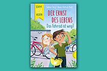 Titel eines Kinderbuchs über Velos.